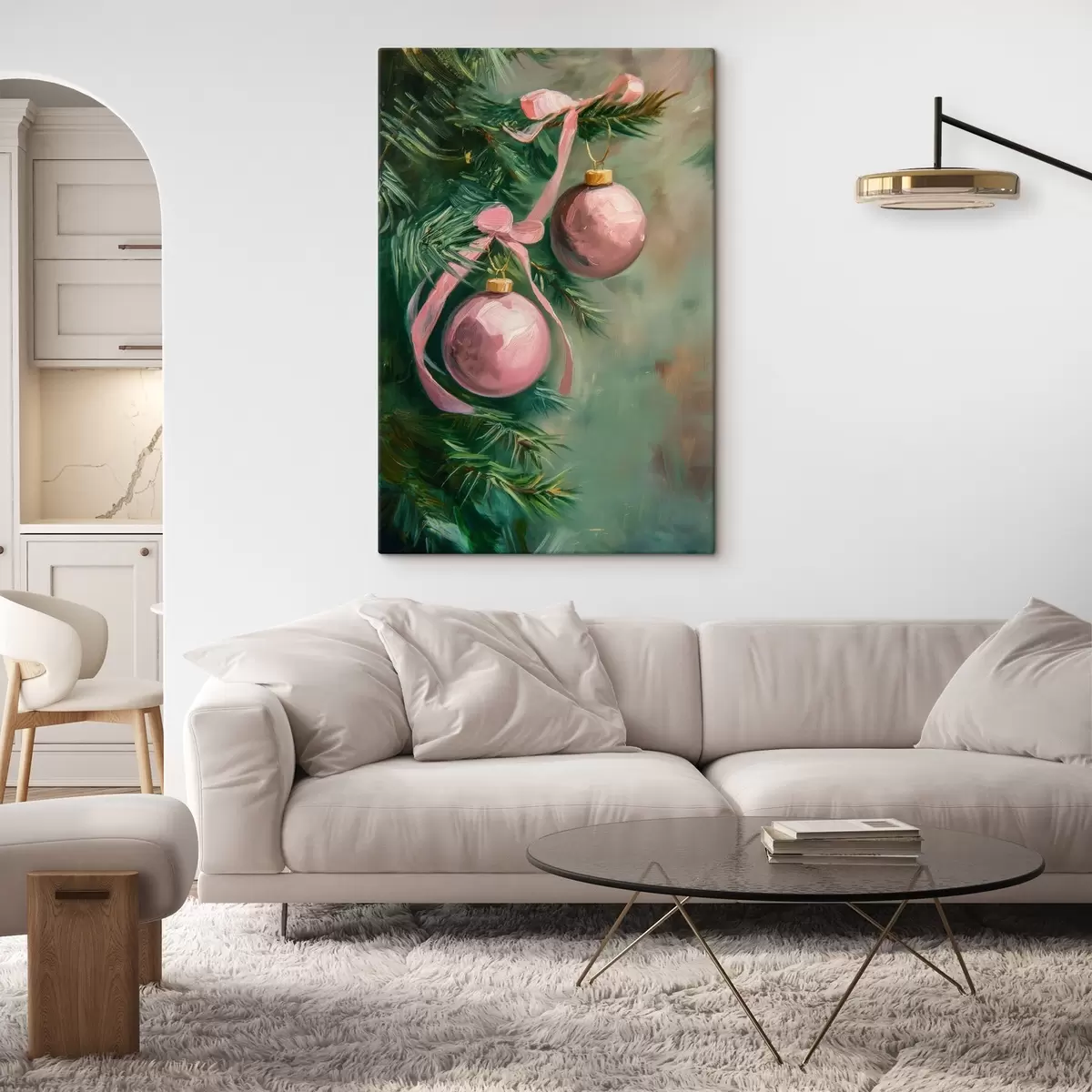 Obraz Vianočné ozdoby na stromček s46598