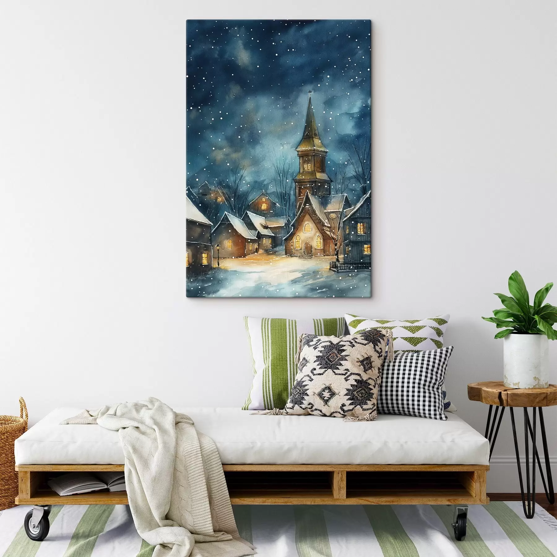 Obraz Zimná ulica s46599