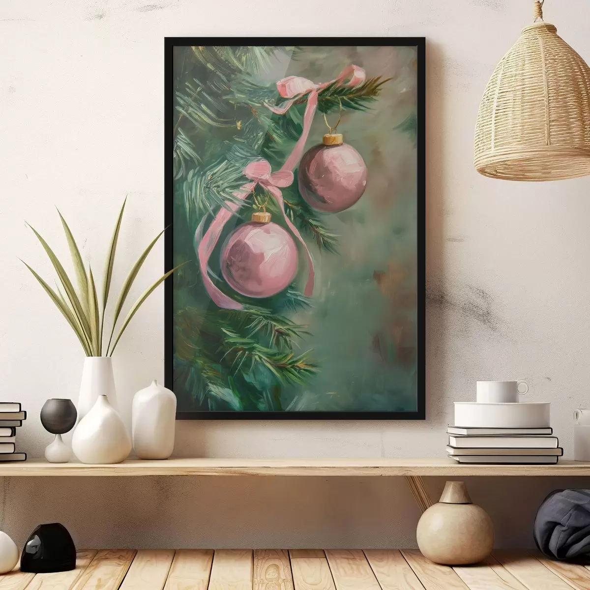 Plagáty Vianočné ozdoby na stromček f46598