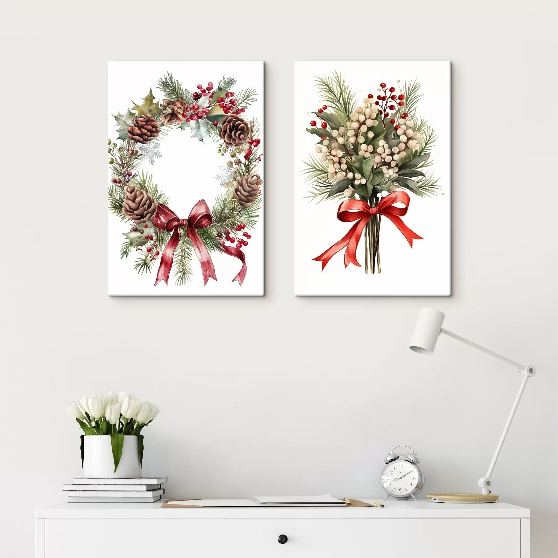 Obraz Vianočné dekorácie m00955