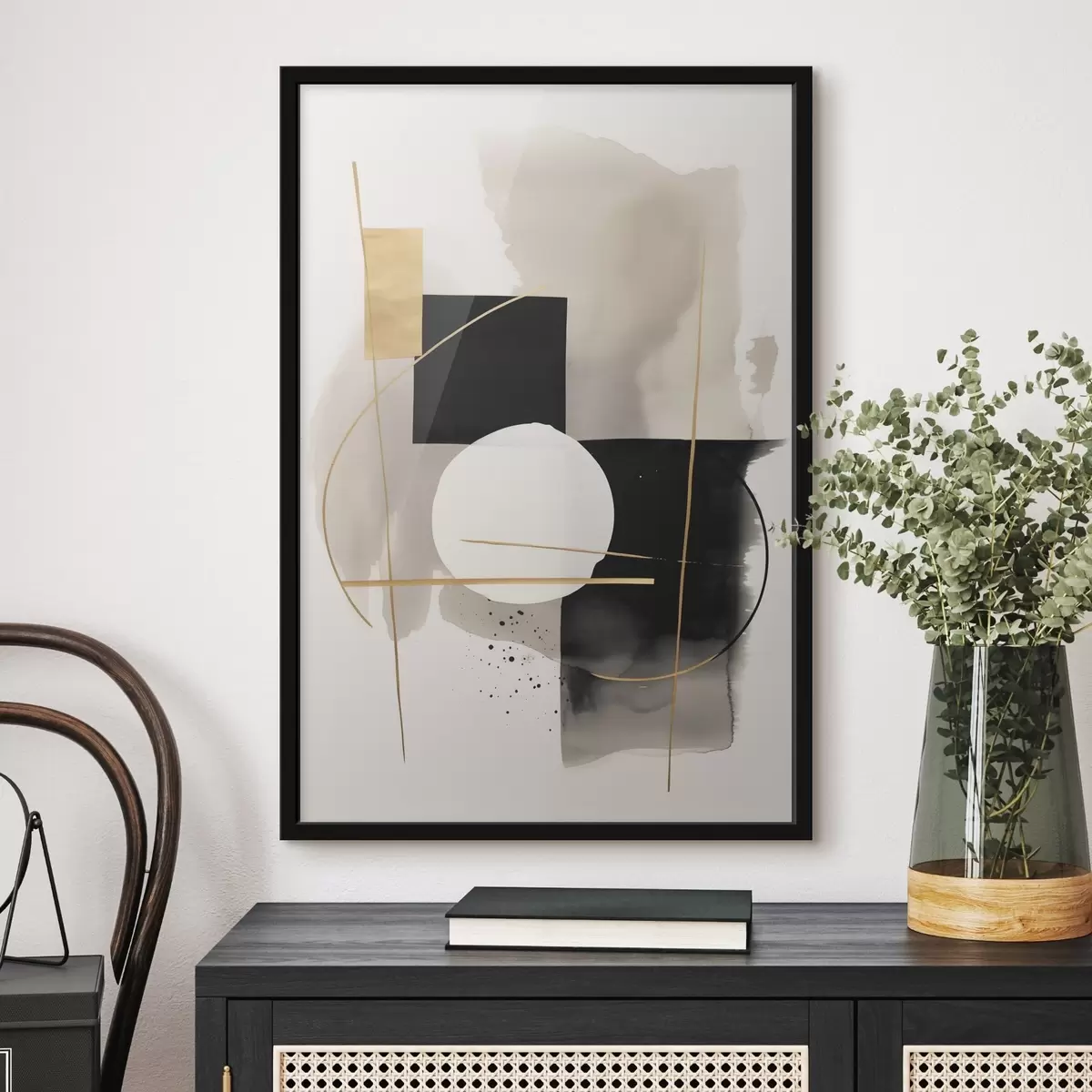 Plagáty Abstrakcie s tvarmi f46573