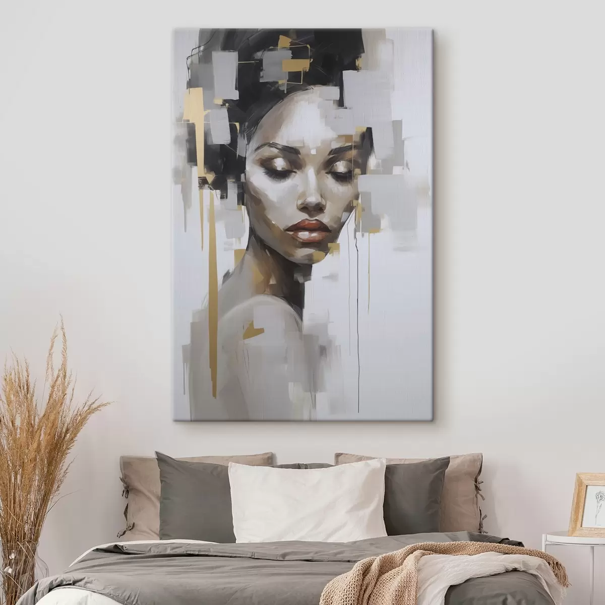 Obraz Abstraktný portrét s46676