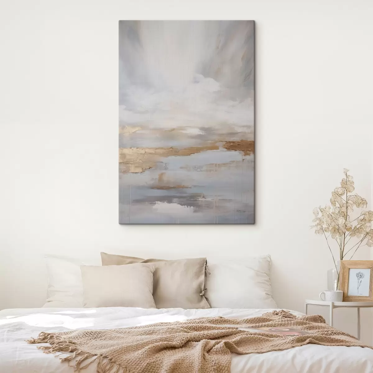 Obraz Abstraktná kompozícia napodobňujúca maľbu s46678