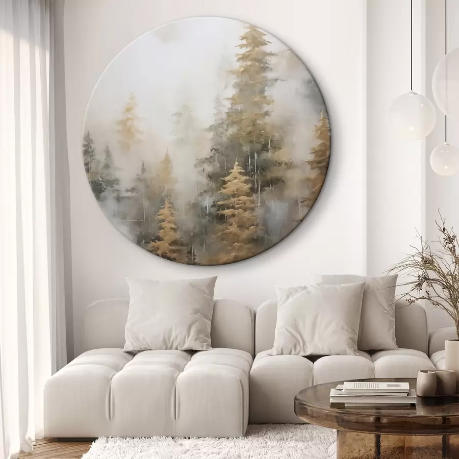 Obraz Lesná imitácia maľby r46672