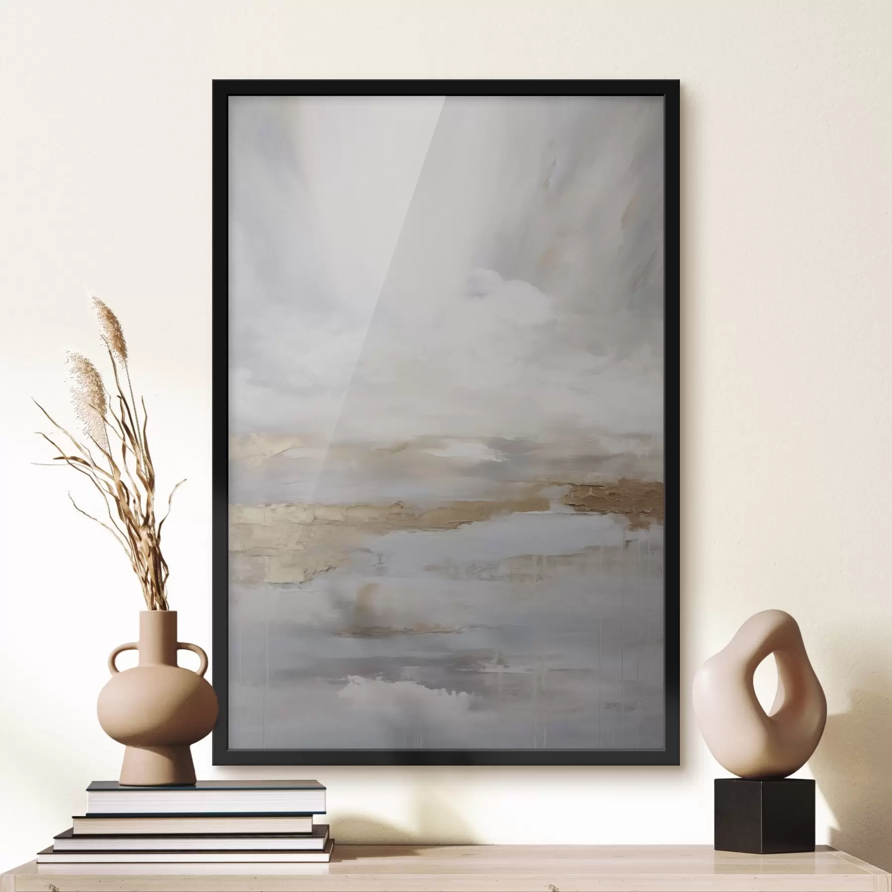 Fototapety Abstraktná kompozícia napodobňujúca maľbu f46678