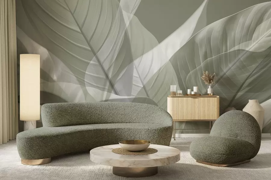 Fototapety Veľké listy w04901