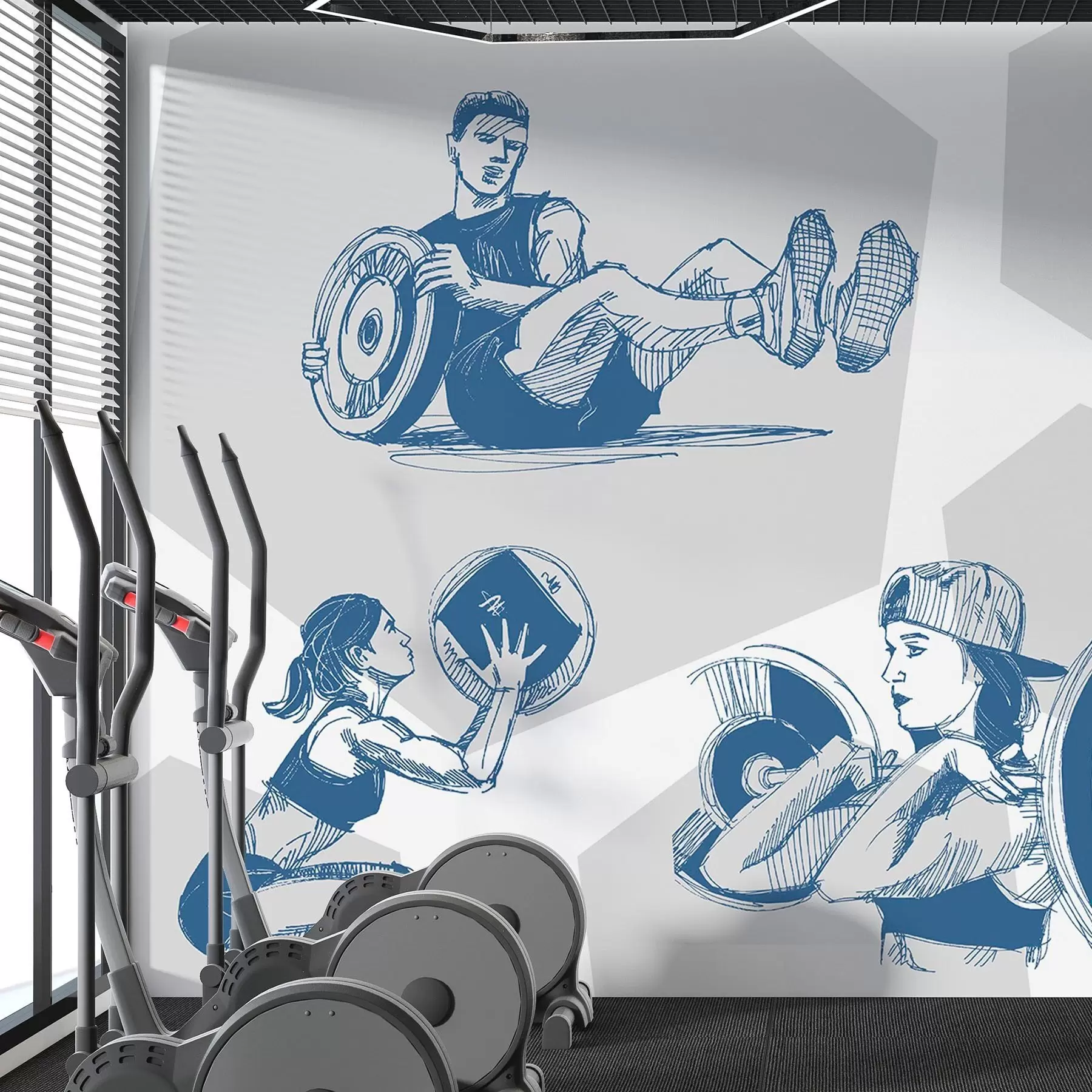 Fototapety Športovci w04909