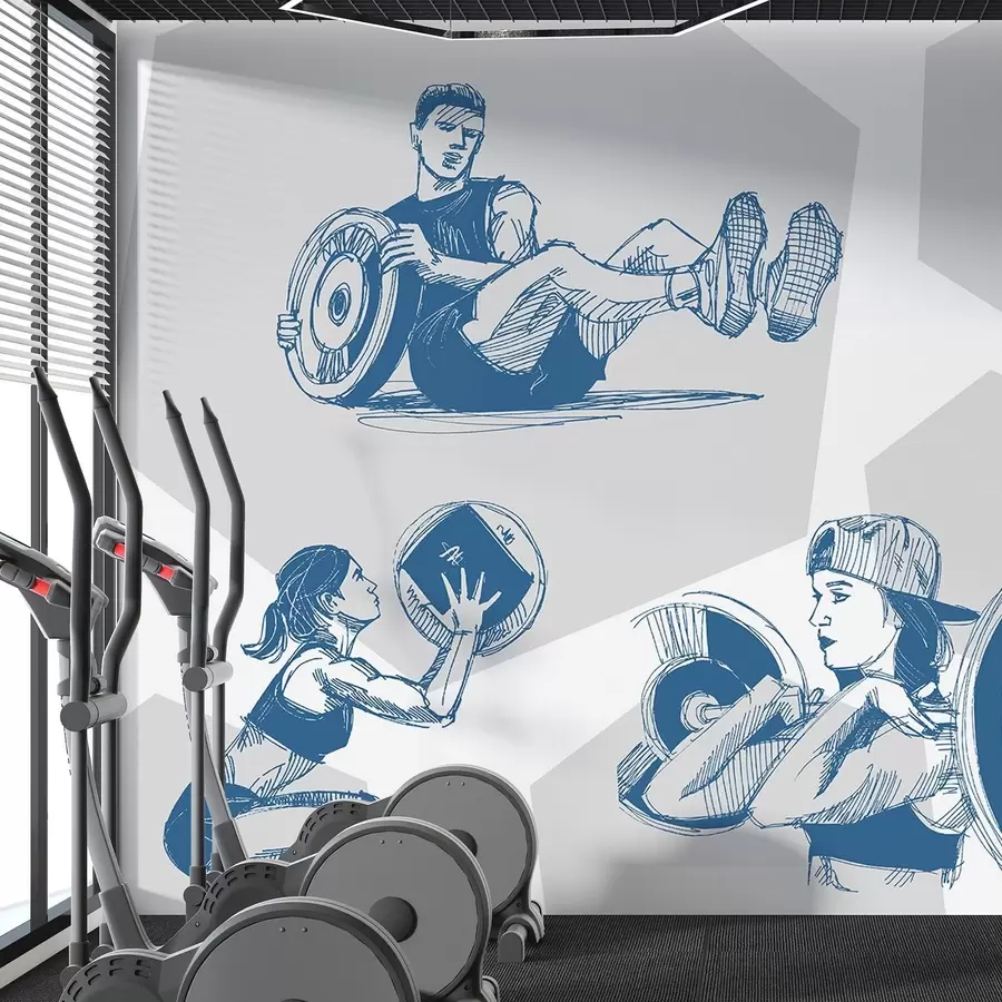 Fototapety Športovci w04909