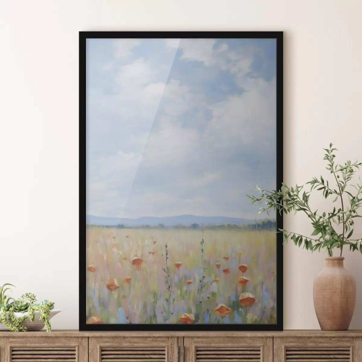 Plagáty Maľba imitácie poľa f46715