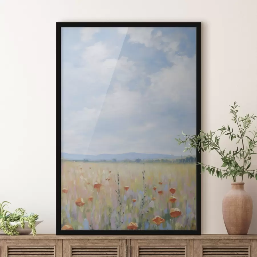 Fototapety Maľba imitácie poľa f46715