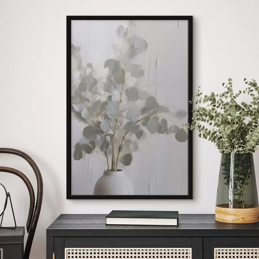 Fototapety Vetvičky vo váze imitácia maľby f46719