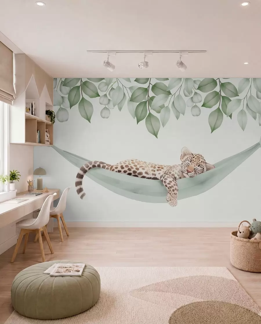 Fototapety Leopardia siesta w04881