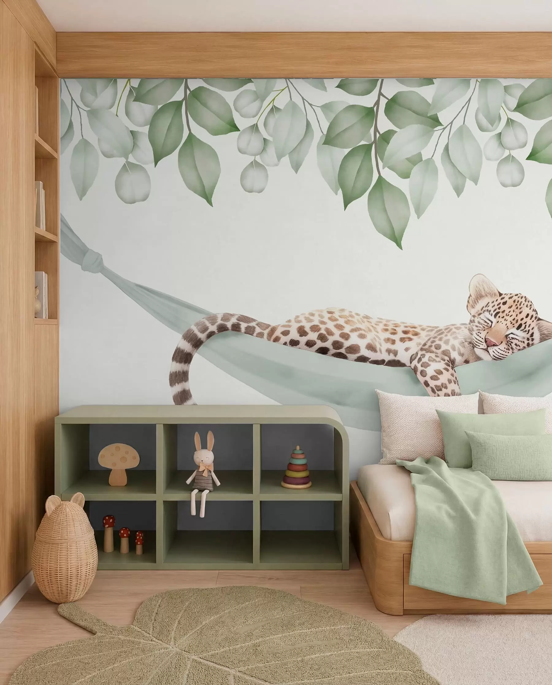 Fototapety Leopardia siesta w04881