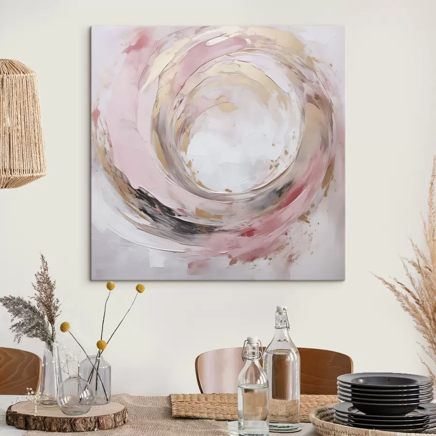 Obraz Víchrica, imitácia maľby s46744