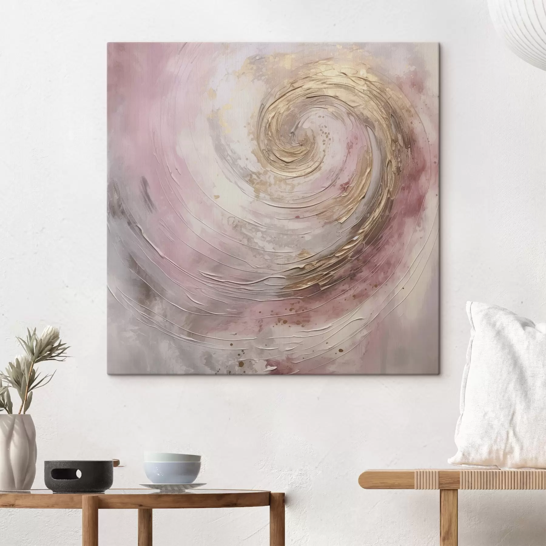 Obraz Abstraktný vír, imitácia maľby s46745