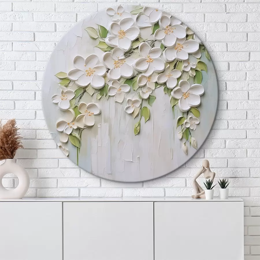 Obraz Abstraktné kvety imitácia maľby r46755