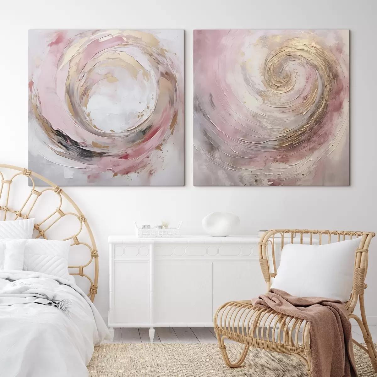 Obraz Abstraktná maľba imitujúca vírenie m01028