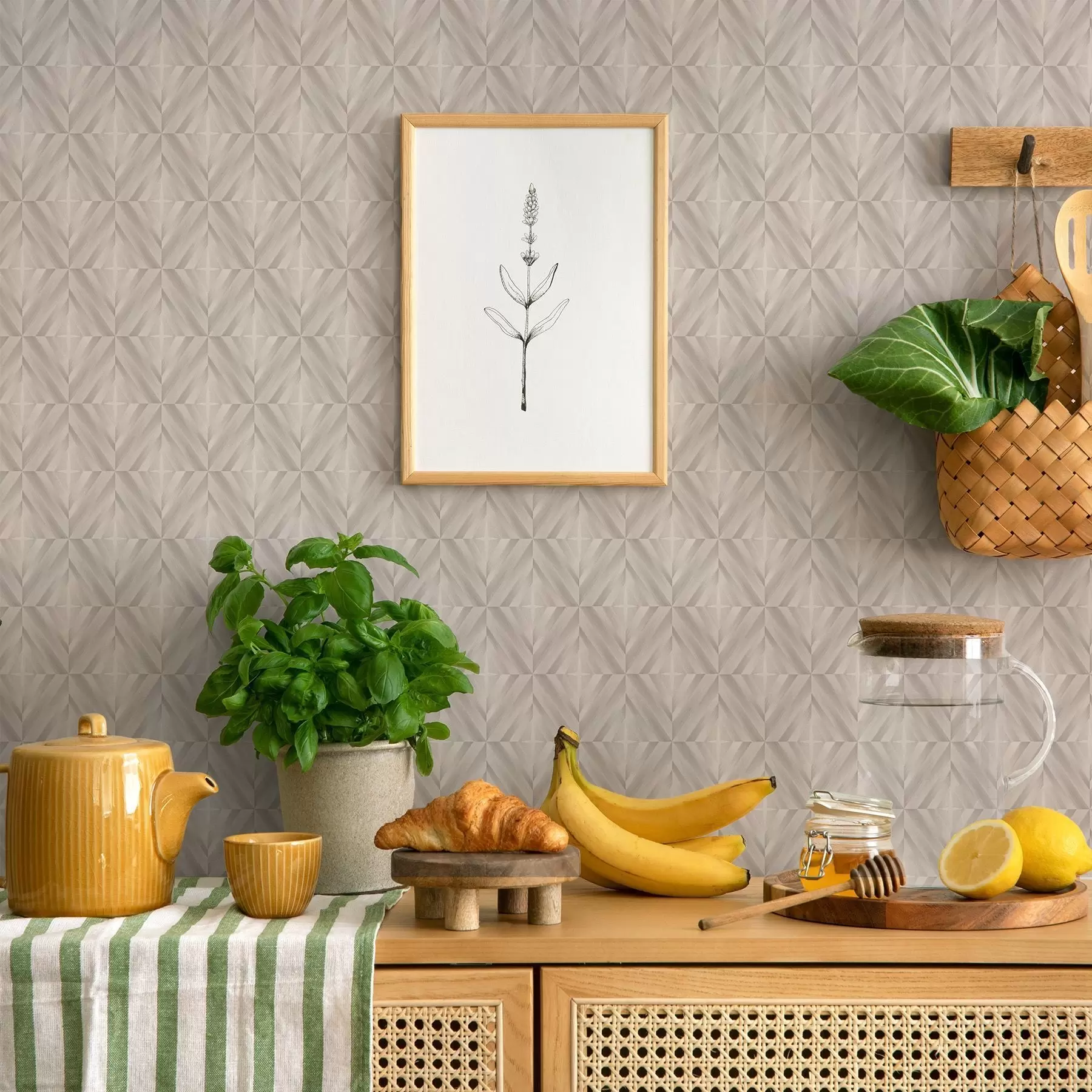 Fototapety Svetlé štvorce s krížiacimi sa jemnými diagonálnymi ťahmi a00984