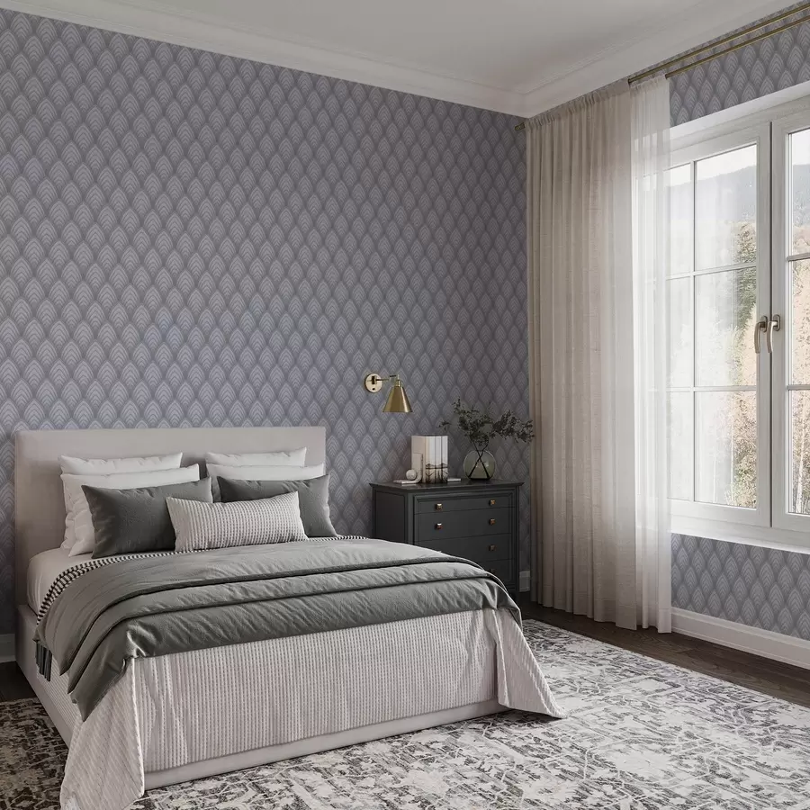 Fototapety Objemové oblúky podobné stupnici sivej farby s jemným prechodom a00989