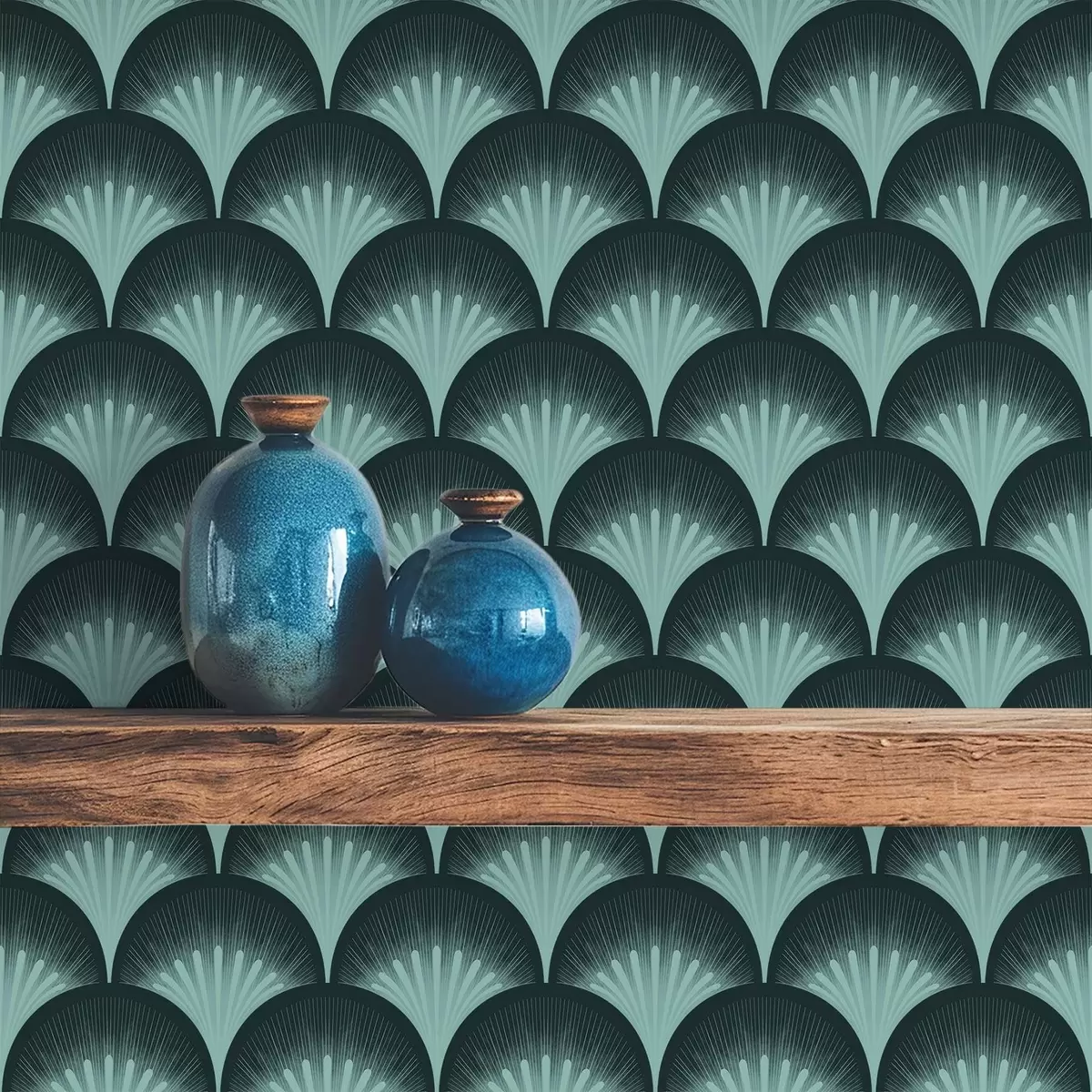 Tapety Kontrastné mätové ventilátory na takmer čiernom pozadí a00990