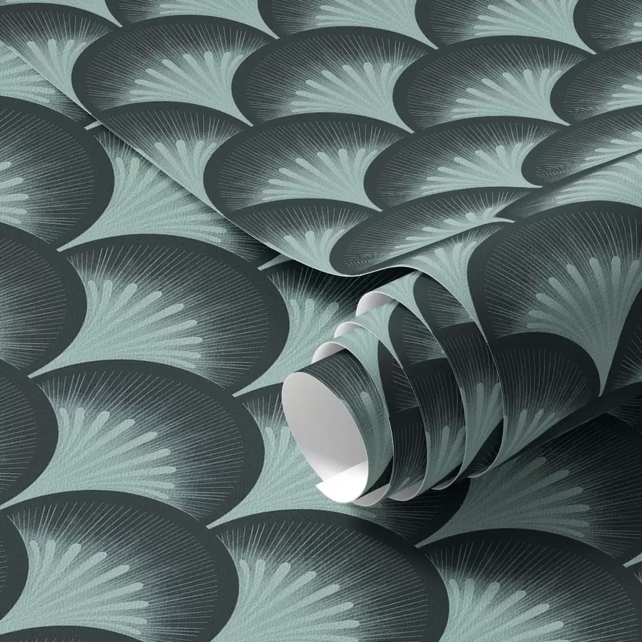 Fototapety Kontrastné mätové ventilátory na takmer čiernom pozadí a00990