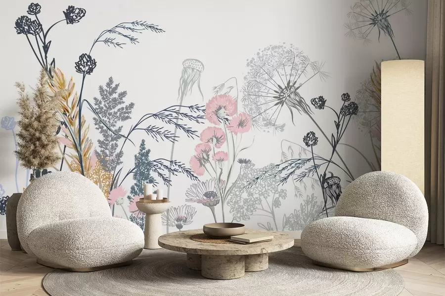 Fototapety Poľné kvety w04943v2