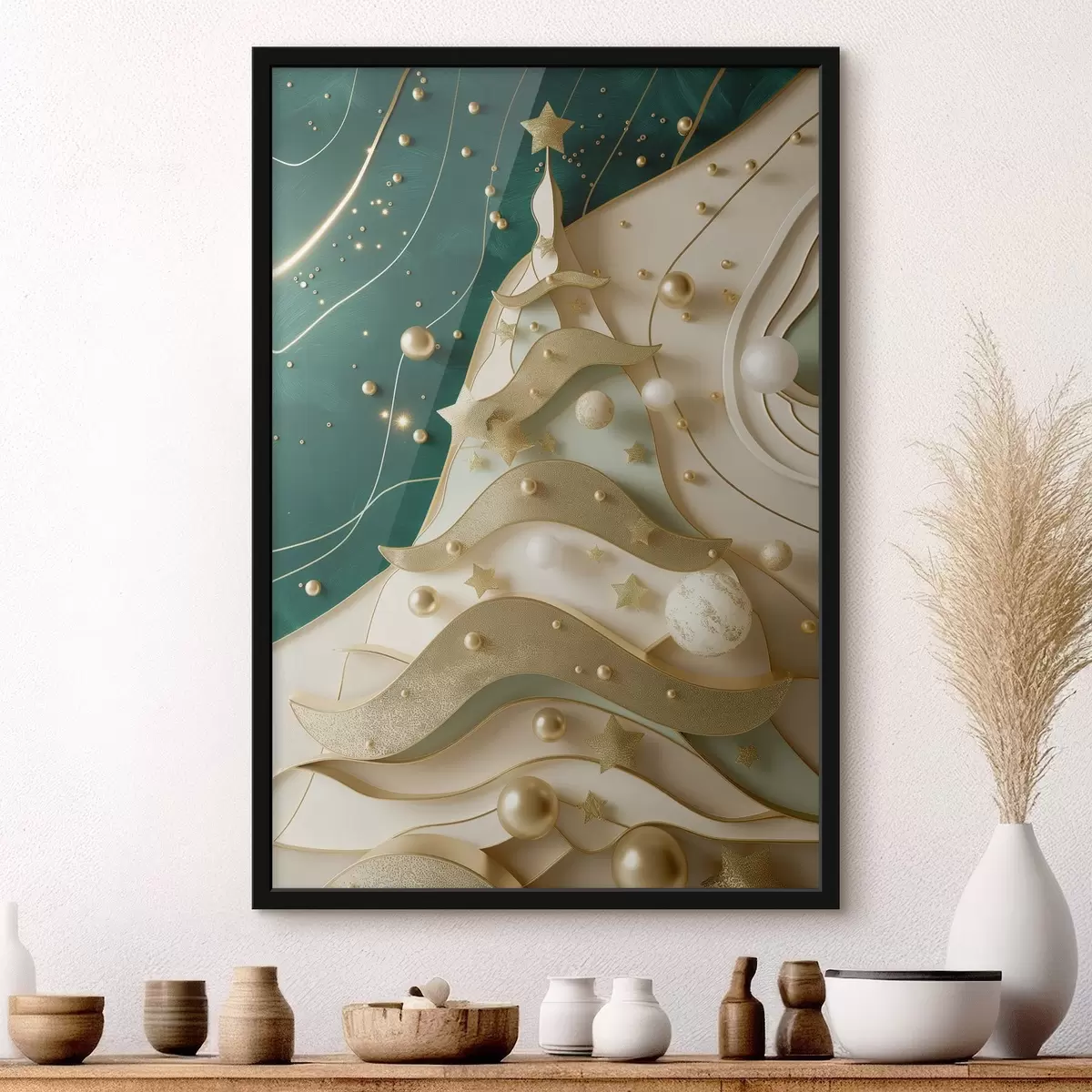 Plagáty vianočný stromček f46795