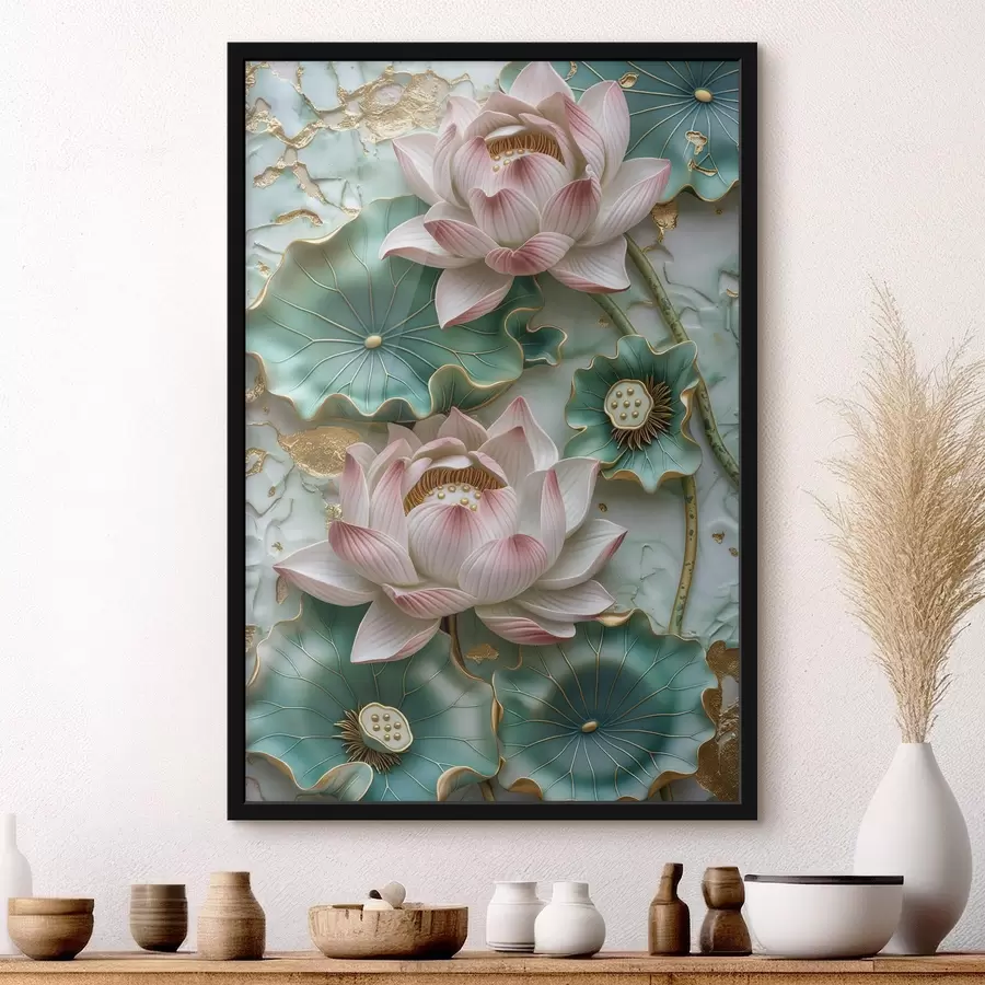 Fototapety Kvety lotosu f46798