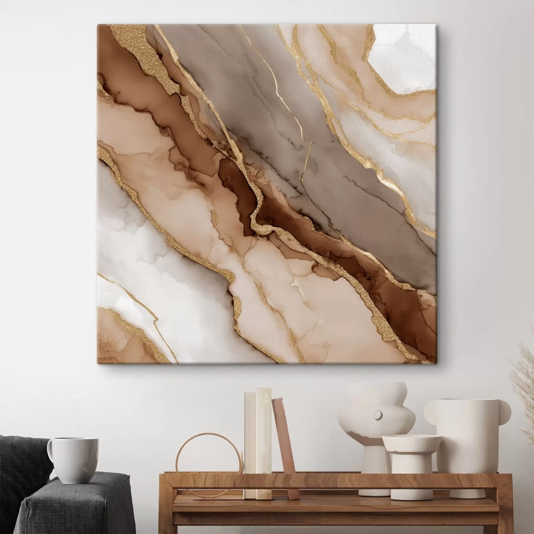 Obraz Textúrovaný kamenný motív v umeleckom štýle s46643