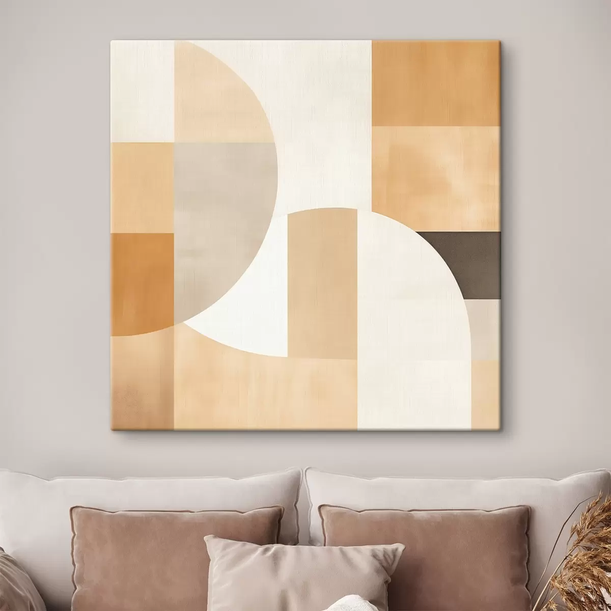 Obraz Dekoratívne kopce v umeleckom štýle s46651