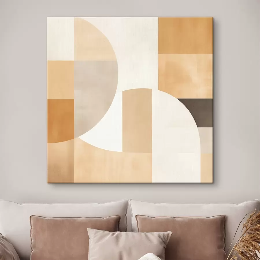 Obraz Dekoratívne kopce v umeleckom štýle s46651