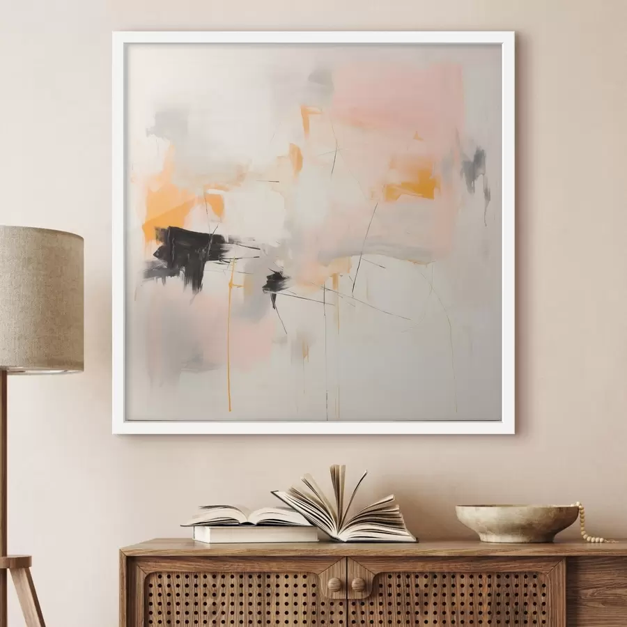 Fototapety Rozmazané tvary a dynamické ťahy v gestickej technike f46639