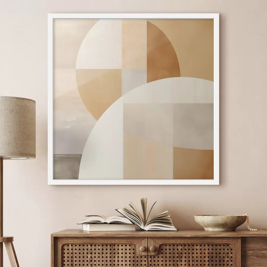 Fototapety Umelecká geometria v pastelových odtieňoch f46650