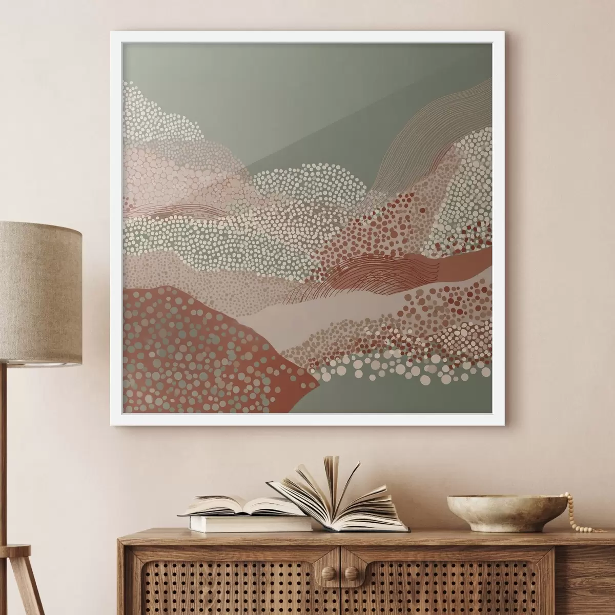 Plagáty Krajina v štýlovom prevedení f46652