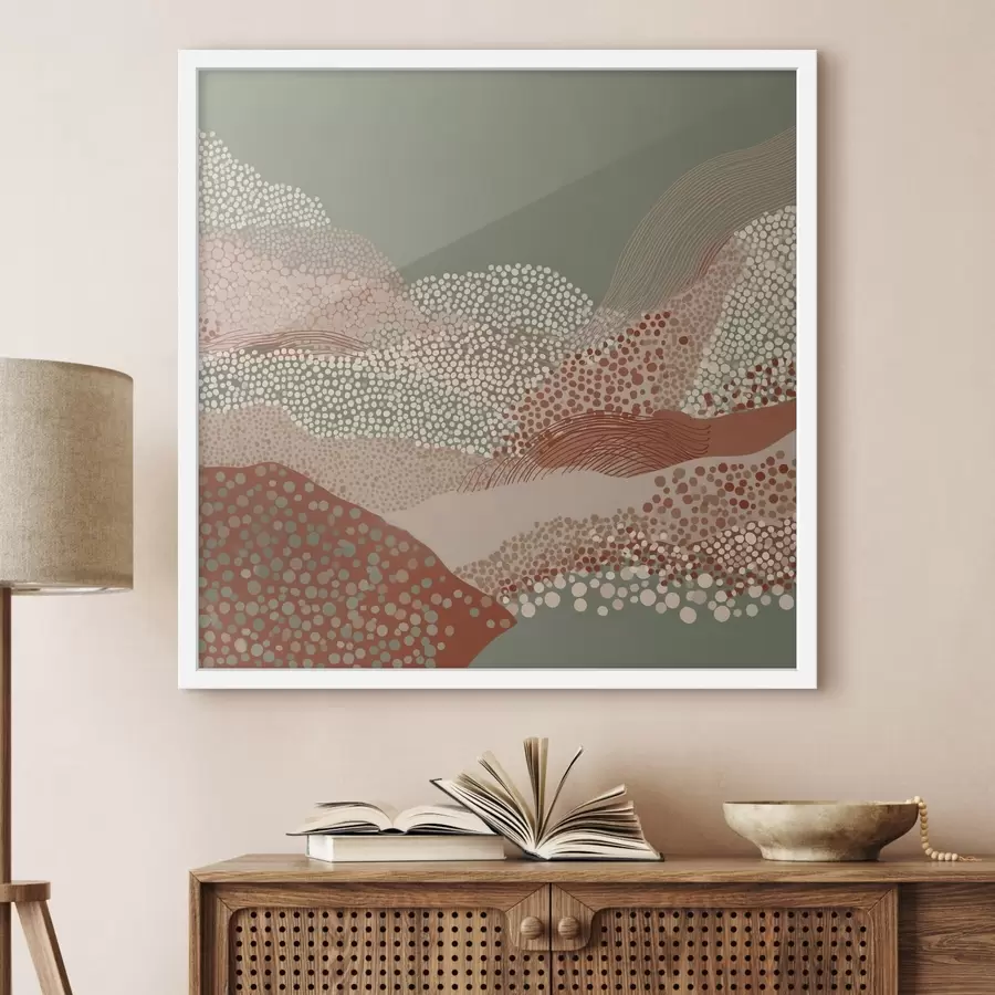 Fototapety Krajina v štýlovom prevedení f46652