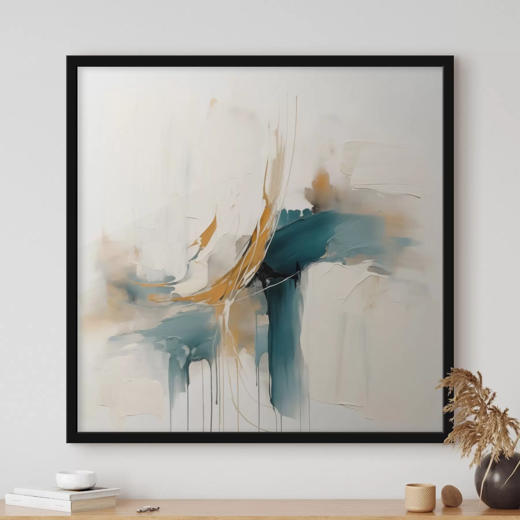 Fototapety Dynamická abstrakcia s textúrovanými prvkami f46657