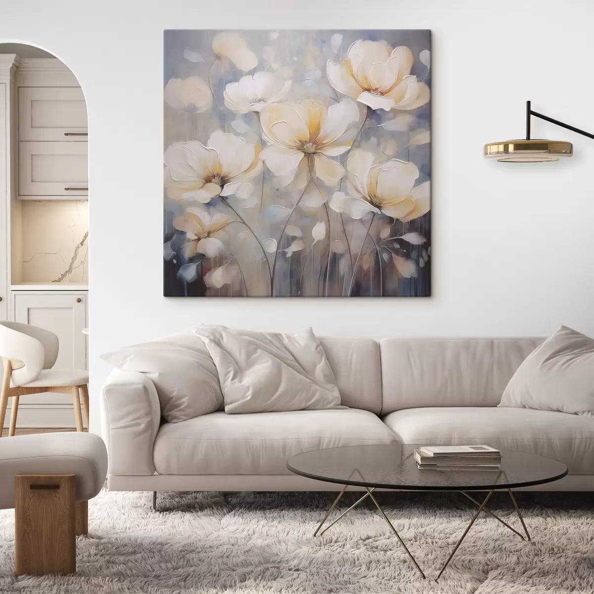 Obraz Kytica primitívnych kvetov s46832