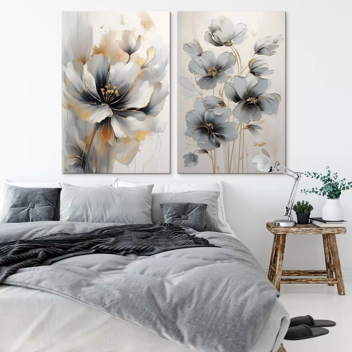 Obraz Abstraktné kvety m01043