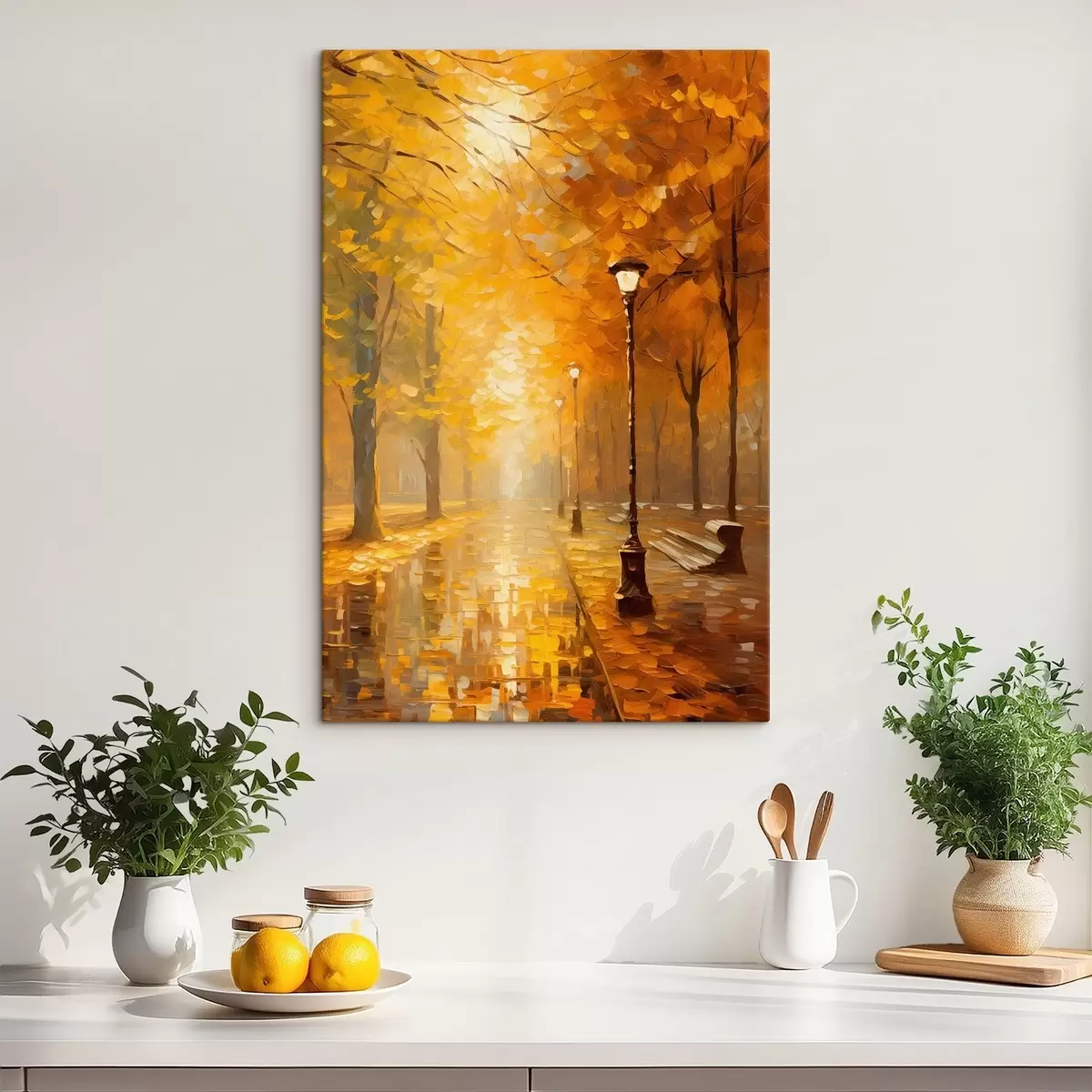 Obraz Ulička v jesennom parku s46778