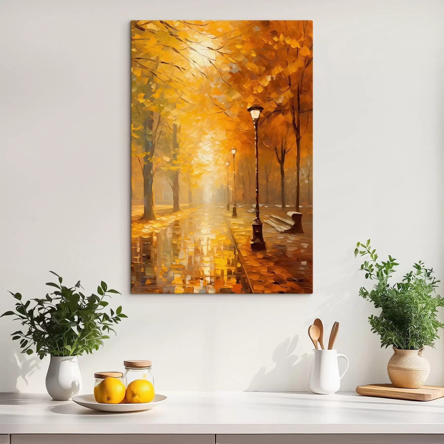 Obraz Ulička v jesennom parku s46778