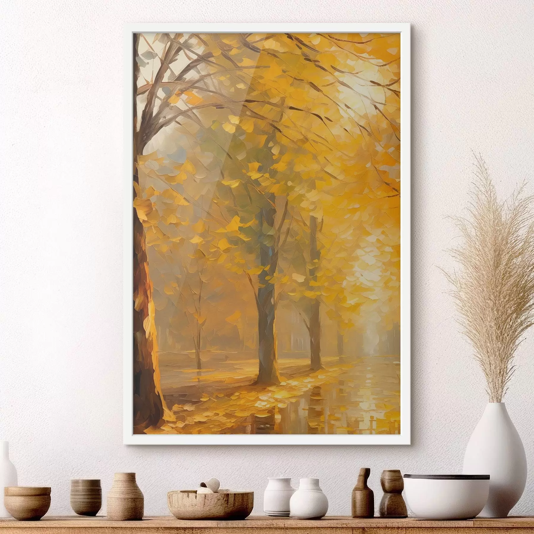 Fototapety Jesenný park f46777