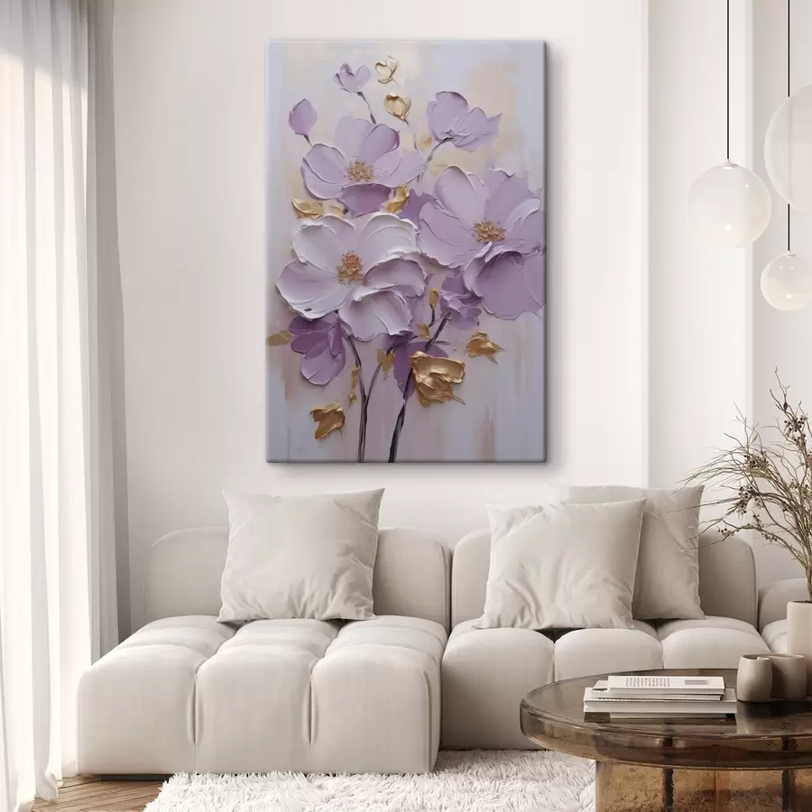 Obraz Abstraktné kvety s46838