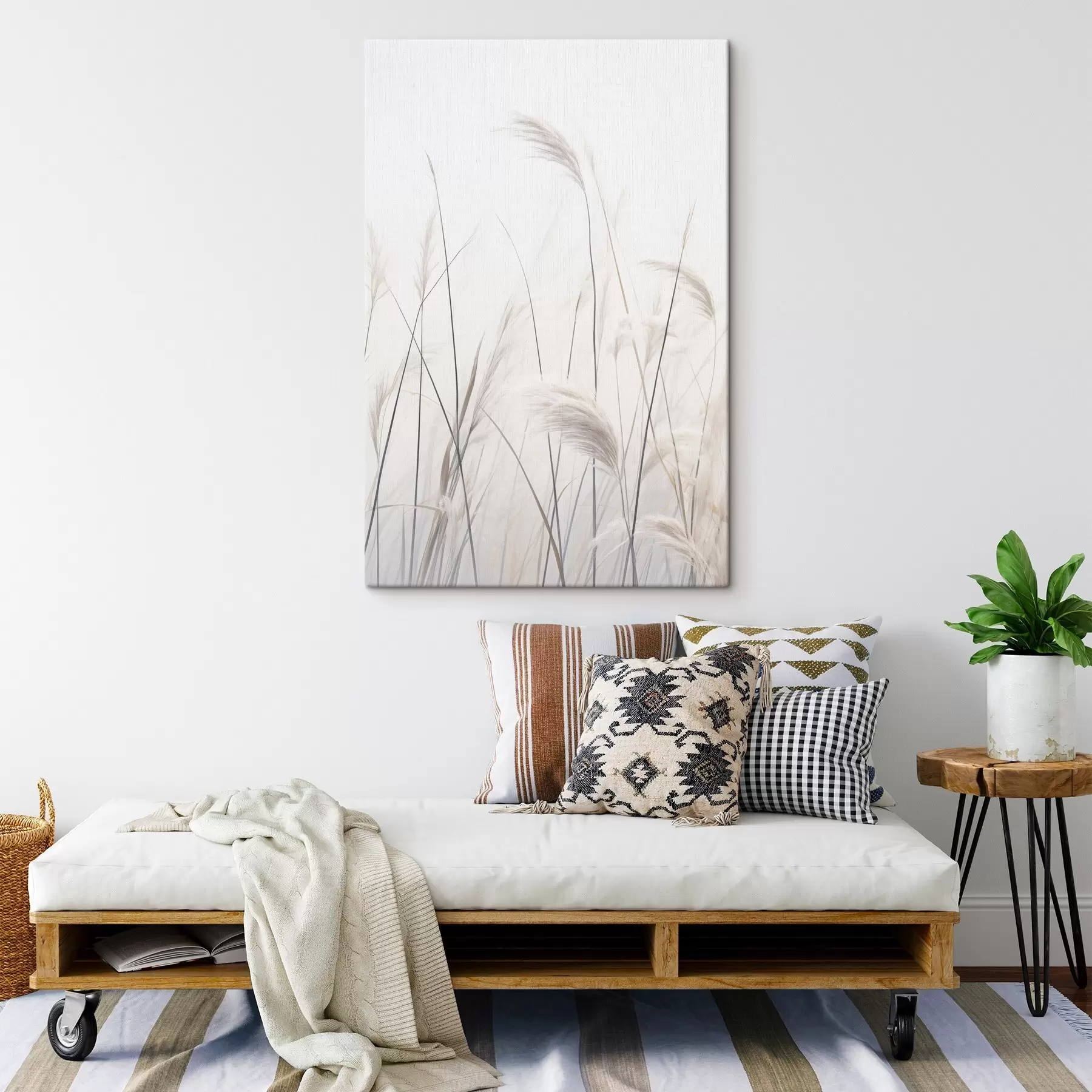 Obraz Rastliny na svetlom pozadí s46883