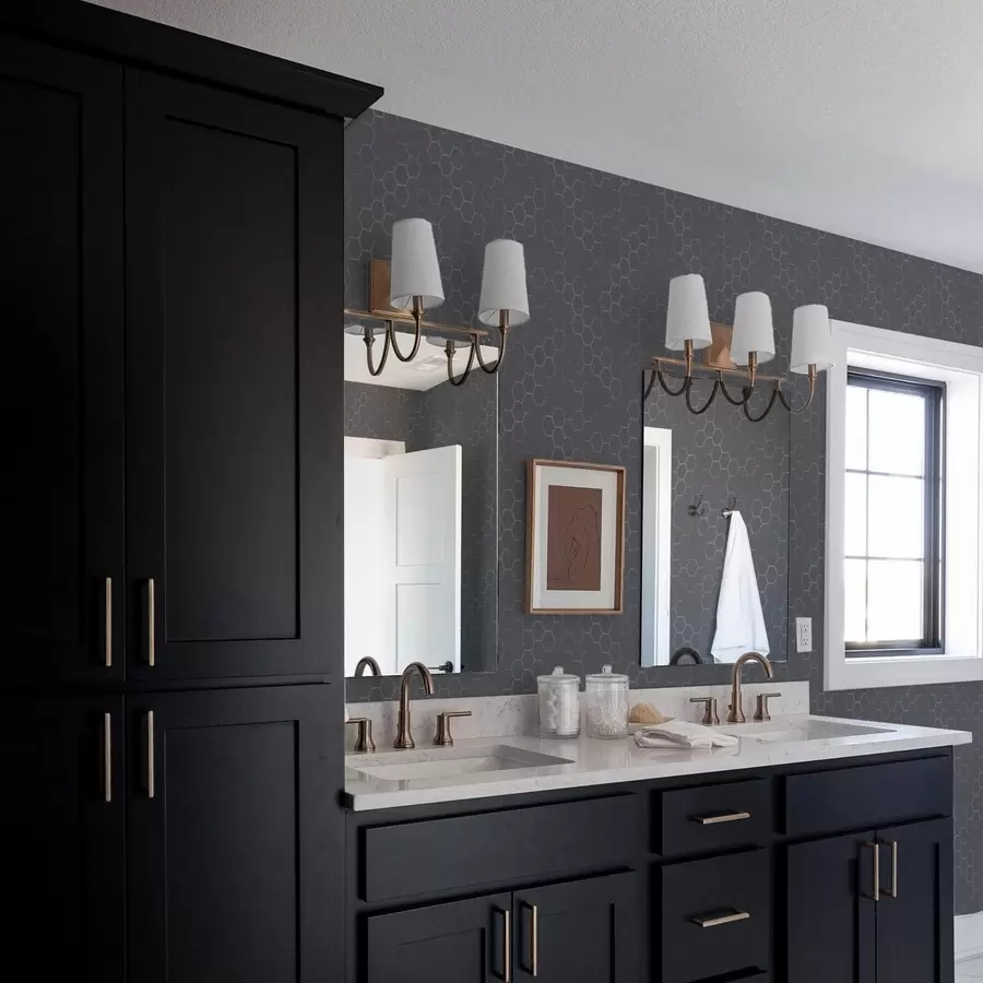 Fototapety Tmavý grafitový vzor vo forme včelieho plástu s hĺbkou a01061v1