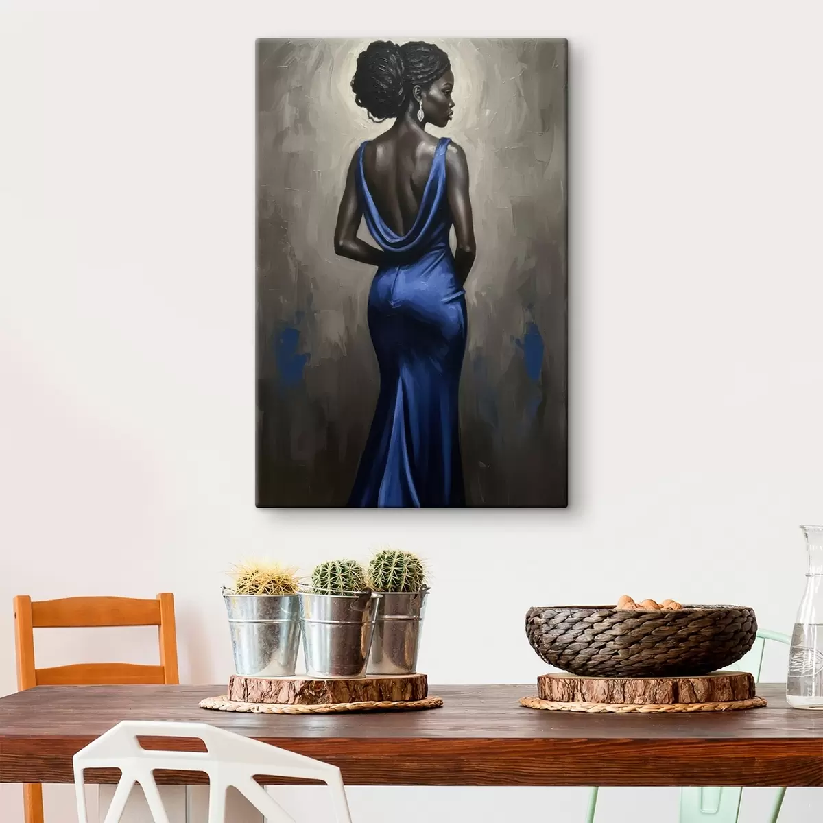 Obraz Dievča v šatách s46856