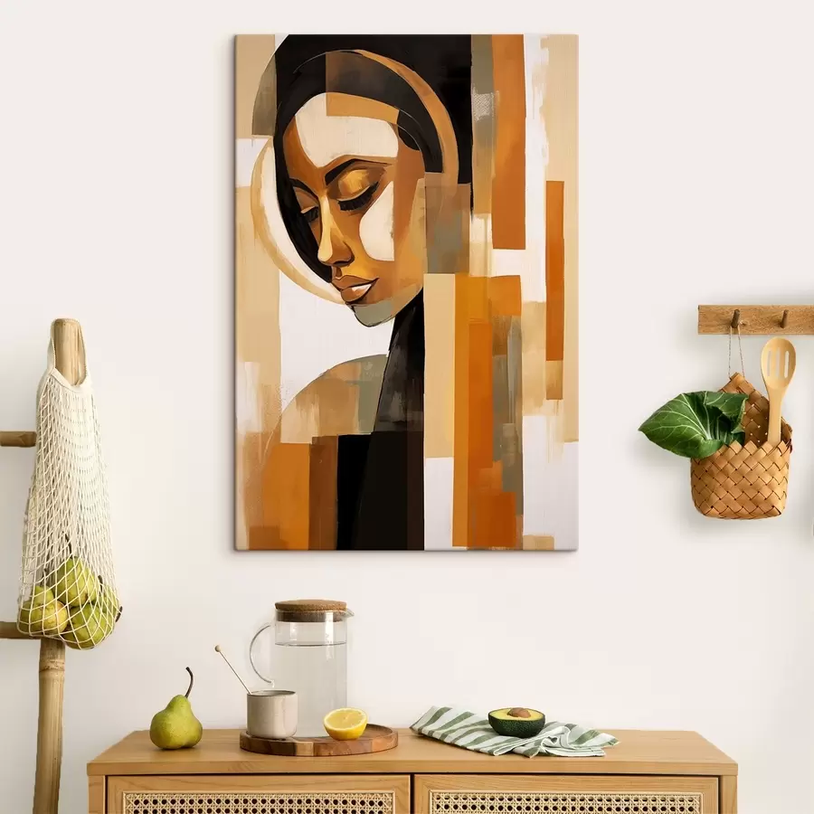 Obraz Abstraktný portrét s46867