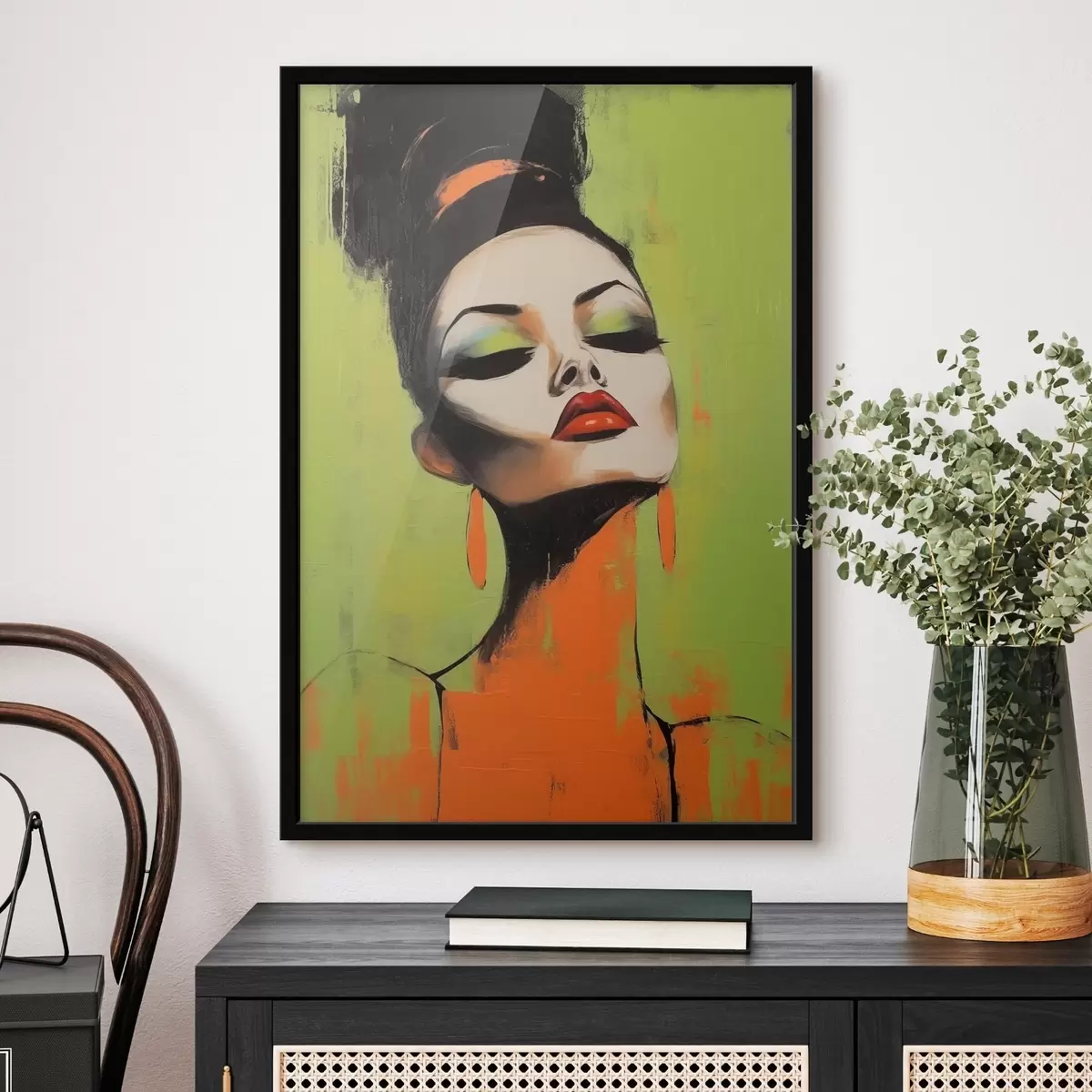 Plagáty Portrét dievčaťa f46866