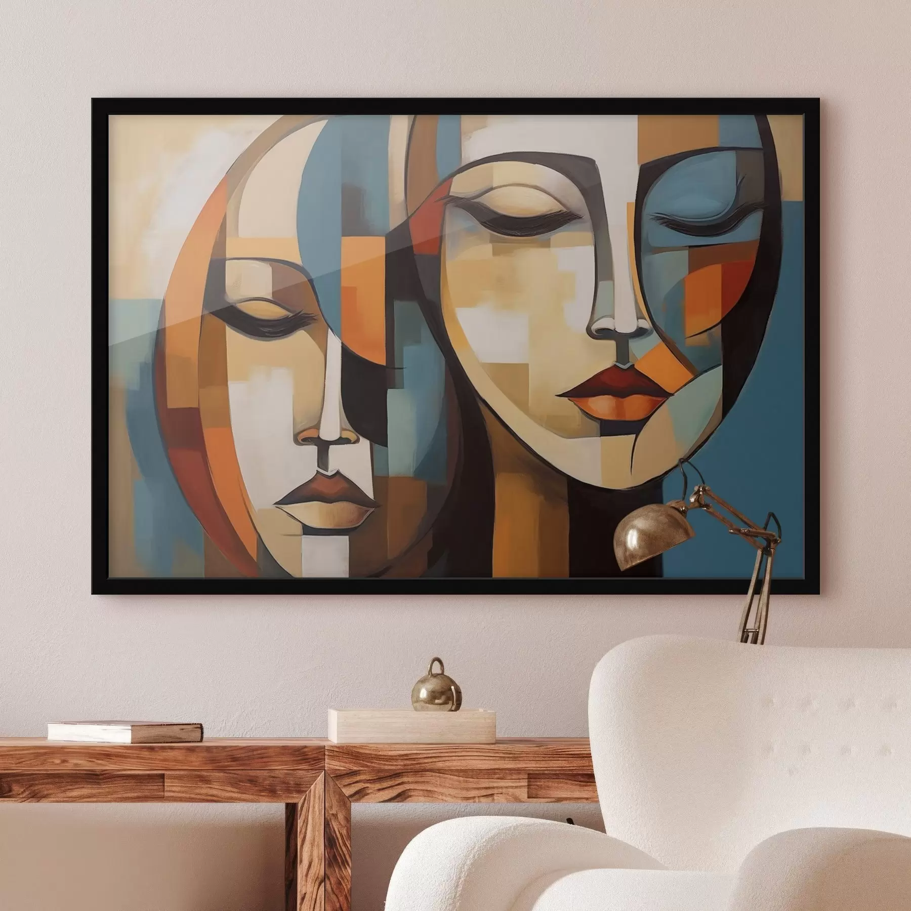 Fototapety Abstraktný portrét f46869