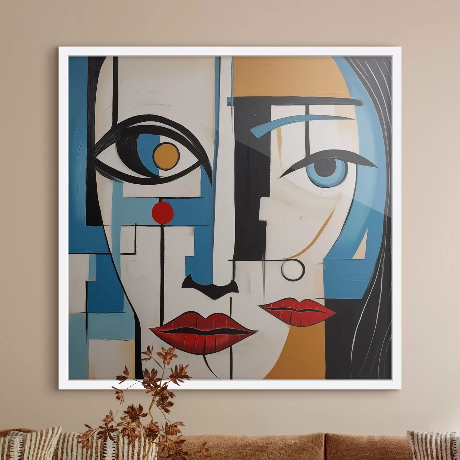 Fototapety Abstraktný portrét f46870