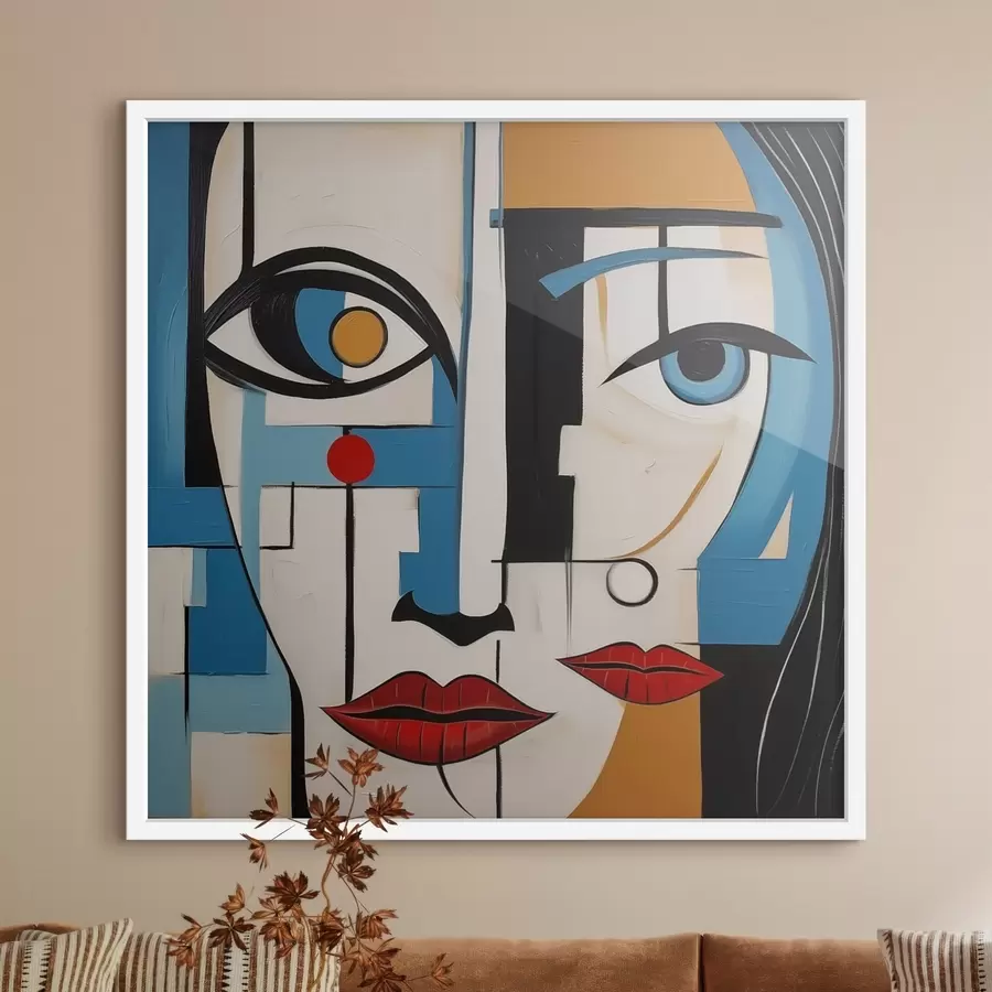 Fototapety Abstraktný portrét f46870